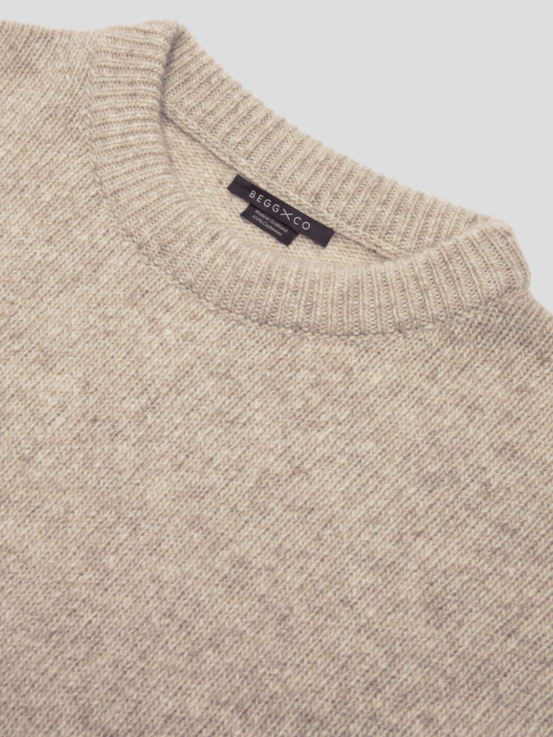 Womens Ricos Cashmere Sweater Oat- Begg x Co