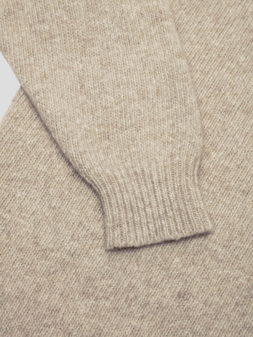 Mens Ricos Cashmere Sweater Oat - Begg x Co