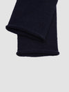 Women's Scapa Wristy Cashmere Knitted Gloves Navy Blue | Begg x Co