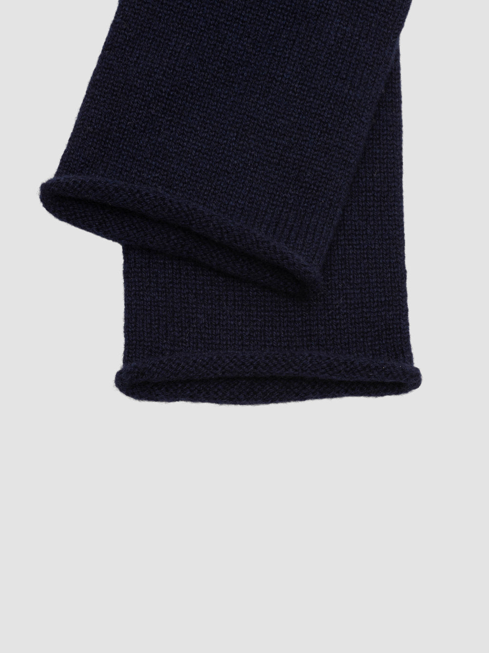 Men's Scapa Wristy Cashmere Knitted Gloves Navy Blue | Begg x Co