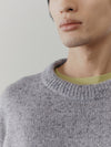 Mens Ricos Cashmere Sweater Grey - Begg x Co