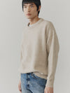 Mens Ricos Cashmere Sweater Oat - Begg x Co