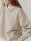 Womens Ricos Cashmere Sweater Oat- Begg x Co