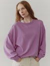 Womens Jade Knitted Cashmere Sweater Amethyst - Begg x Co