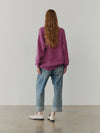 Womens Ricos Knitted Cashmere Sweater Rose Dust - Begg x Co