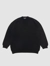 Mens Sloane Knitted Cashmere V-Neck Sweater Black| Begg x Co