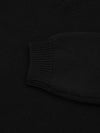 Mens Sloane Knitted Cashmere V-Neck Sweater Black| Begg x Co