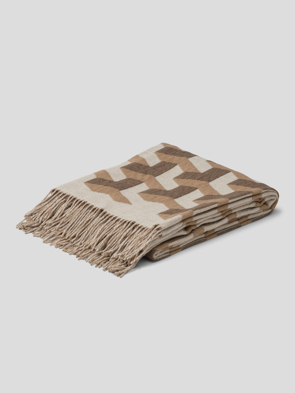 Triolux Sivill Lambswool Cashmere Throw Bolsena Volga | Begg x Co