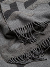 Triolux Sivill Lamsbwool Cashmere Throw Monochrome | Begg x Co