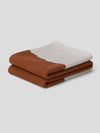 Valatzu Talla Lambswool Cashmere Blanket White Sienna| Begg x Co