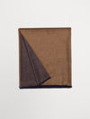 Vale Reversible Vicuna Navy Lambswool Cashmere Throw | Begg x Co