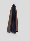 Vale Reversible Vicuna Navy Lambswool Cashmere Throw | Begg x Co