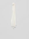 Wispy Plain Womens Cashmere Scarf Snow White | Begg x Co