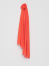 Women's Wispy Lightweight Cashmere Scarf Blood Orange - Begg x Co