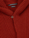 Men's Yacht Cashmere Cardigan Paprika | Begg x Co